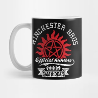 Winchester bros official hunters Mug